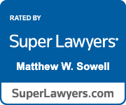 Super Lawyer Badge Matt Sowell